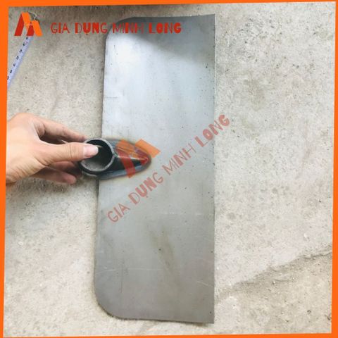 Cuốc Làm Vườn Bằng Thép Rèn - Dụng Cụ Xới Cỏ, Vun Gốc Cây, Kích Thước Bản Lớn 40x15cm, Chất Lượng Cao