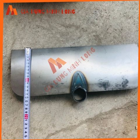 Cuốc Làm Vườn Bằng Thép Rèn - Dụng Cụ Xới Cỏ, Vun Gốc Cây, Kích Thước Bản Lớn 40x15cm, Chất Lượng Cao