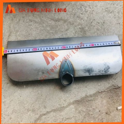 Cuốc Làm Vườn Bằng Thép Rèn - Dụng Cụ Xới Cỏ, Vun Gốc Cây, Kích Thước Bản Lớn 40x15cm, Chất Lượng Cao