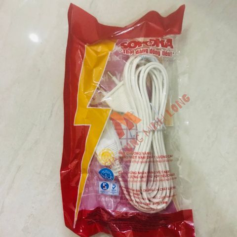 Dây Nối Dài Điện Quang EPF 2PN 2 mét 5 mét - Cáp Nối Đèn Công Tắc Liền Đuôi Chịu Nhiệt, Độ Bền Cao, 250V 10A