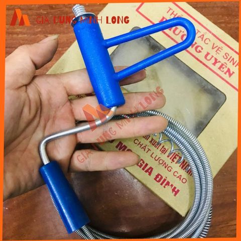 Dây Lò Xo Thông Tắc Đường Cống - Dụng Cụ Vệ Sinh Gia Dụng, Tiện Ích Xử Lý Tắc Nghẽn Ống Thoát Nước, Dễ Sử Dụng và Tiết Kiệm Thời Gian
