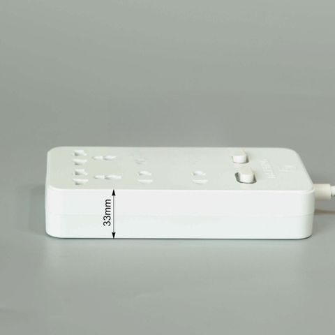 Ổ Cắm Điện 6 Lỗ OMINSU 6ST 2500W - Chống Cháy, Chịu Va Đập, 2 Công Tắc Riêng, Dây 2.5m/4.5m - An Toàn, Bền Bỉ cho Gia Đình và Văn Phòng