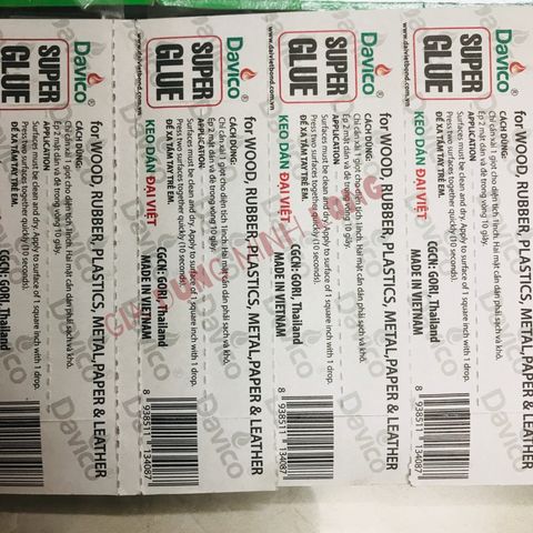 Keo dán siêu dính 20ml Gel 502 Đại Việt - Keo đa năng nhanh khô 10 giây, dính chắc trên mọi bề mặt gỗ, nhựa, gốm, vải