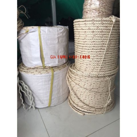 Dây Thừng PP PE 8mm Bền Chắc - Dây Neo Xây Dựng, Dây An Toàn và Trang Trí - Chất Liệu HDPE Cao Cấp 10 Mét