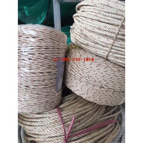 Dây Thừng PP PE 8mm Bền Chắc - Dây Neo Xây Dựng, Dây An Toàn và Trang Trí - Chất Liệu HDPE Cao Cấp 10 Mét