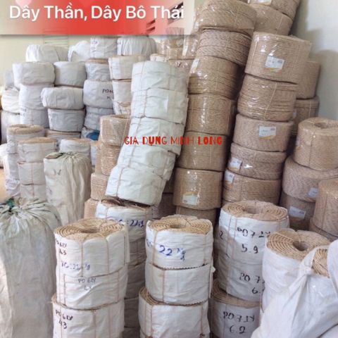 Dây Thừng PP PE 8mm Bền Chắc - Dây Neo Xây Dựng, Dây An Toàn và Trang Trí - Chất Liệu HDPE Cao Cấp 10 Mét