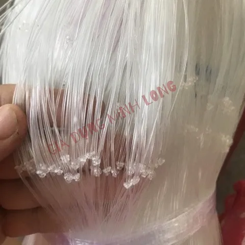 Lưới Cước Nhựa Trắng 1m - Lỗ 3cm Giàn Trồng Cây Dây Leo Bầu, Bí, Mướp - Dây Chắc Chắn, Bền, Chịu Nắng Mưa