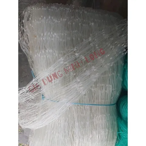 Lưới Cước Nhựa Trắng 1m - Lỗ 3cm Giàn Trồng Cây Dây Leo Bầu, Bí, Mướp - Dây Chắc Chắn, Bền, Chịu Nắng Mưa