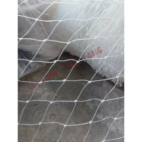 Lưới Cước Nhựa Trắng 1m - Lỗ 3cm Giàn Trồng Cây Dây Leo Bầu, Bí, Mướp - Dây Chắc Chắn, Bền, Chịu Nắng Mưa