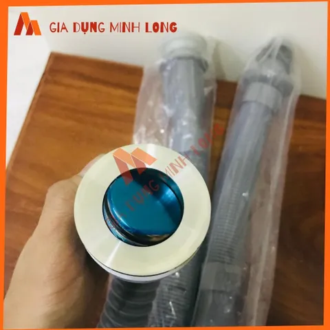 Ống xả lavabo ruột gà chống hôi 40-95cm - Thiết kế tiêu chuẩn inox 6cm, phù hợp mọi bồn rửa mặt, thoát nước nhanh chống tràn