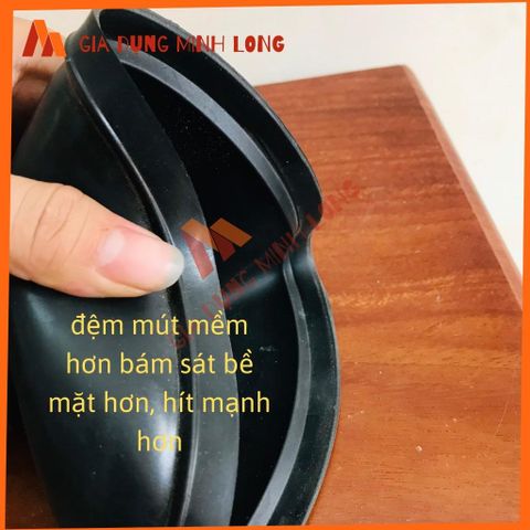 Bơm Thụt Thông Tắc Bồn Cầu Đa Năng - Dụng Cụ Thông Tắc Nhà Vệ Sinh Chất Liệu PVC và Cao Su, Giải Quyết Tắc Nghẽn Hiệu Quả