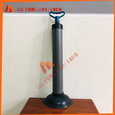 Bơm Thụt Thông Tắc Bồn Cầu Đa Năng - Dụng Cụ Thông Tắc Nhà Vệ Sinh Chất Liệu PVC và Cao Su, Giải Quyết Tắc Nghẽn Hiệu Quả