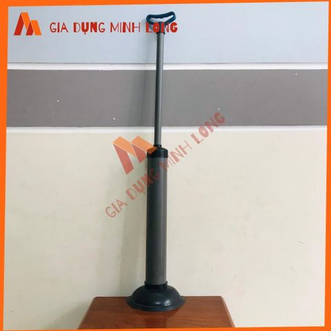 Bơm Thụt Thông Tắc Bồn Cầu Đa Năng - Dụng Cụ Thông Tắc Nhà Vệ Sinh Chất Liệu PVC và Cao Su, Giải Quyết Tắc Nghẽn Hiệu Quả