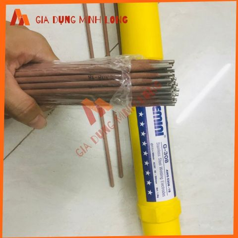 Que Hàn Inox G-308 Gemini 2,5 li - Que Hàn Chống Gỉ Cao Cấp Cho Thép Không Gỉ, Ổn Định, Ít Khói, Dễ Dàng Sử Dụng