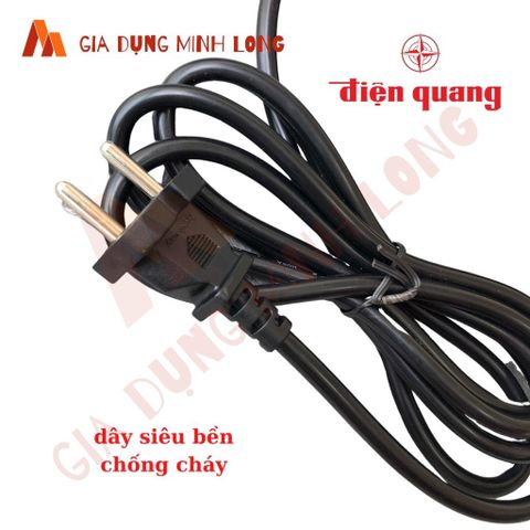 Ổ Cắm 6 Lỗ Đa Năng Điện Quang ECO ĐQ ESK 6ECO - Chịu Tải 2500W, Dây 2 Mét, An Toàn Với Tính Năng Ngắt Điện Khẩn Cấp