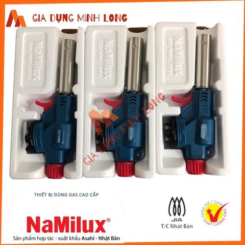Đèn khò gas mini Namilux Eco17 - Công suất 1400W, tự động đánh lửa, phù hợp cho nhà hàng và sinh hoạt hàng ngày