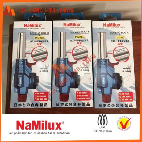 Đèn khò gas mini Namilux Eco17 - Công suất 1400W, tự động đánh lửa, phù hợp cho nhà hàng và sinh hoạt hàng ngày
