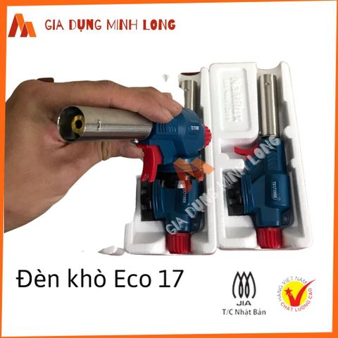 Đèn khò gas mini Namilux Eco17 - Công suất 1400W, tự động đánh lửa, phù hợp cho nhà hàng và sinh hoạt hàng ngày