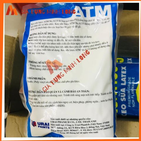Keo sữa ATM-keo sữa dán giấy và các vật liệu gỗ, làm slime
