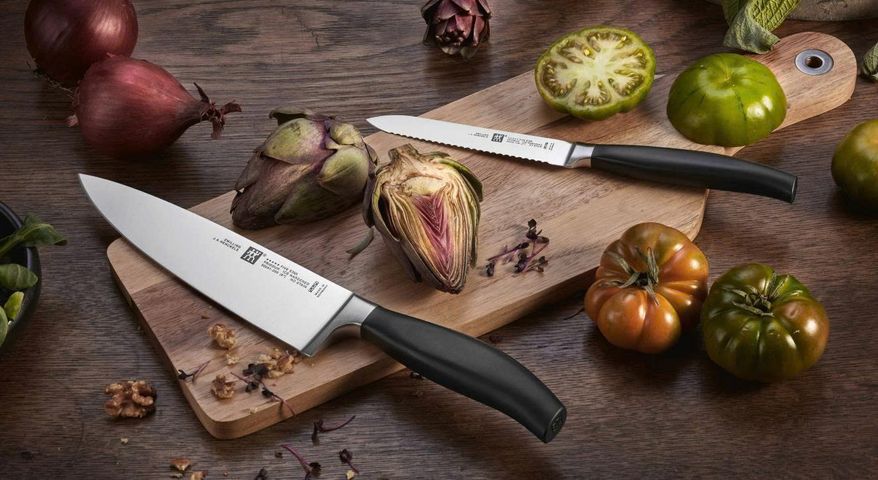 Bộ Dao Tự Mài Zwilling Five Star - Bộ Dụng Cụ Nhà Bếp Chuyên Nghiệp Với Đế Tre Tự Nhiên và Công Nghệ Mài Sắc Tự Động