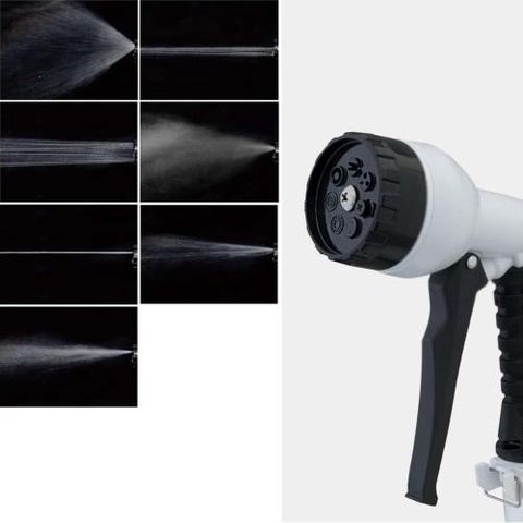 Bộ Cuộn Vòi Tưới Cây Treo Tường 15m Takagi R115CG - 7 Chế Độ Phun, Thiết Kế Gọn Gàng, Dễ Dàng Kết Nối
