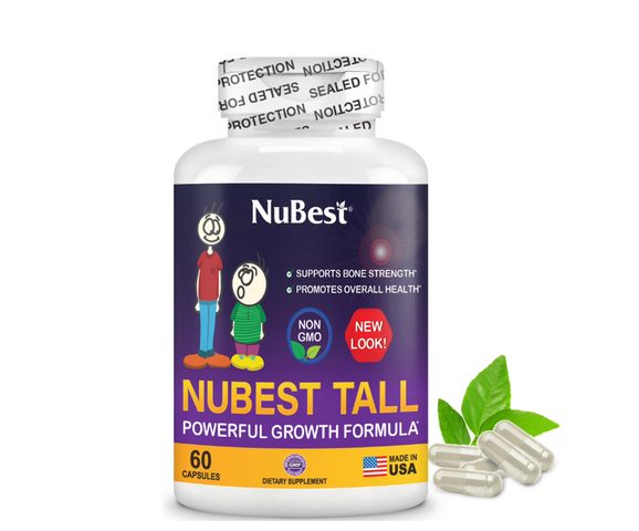 Viên Uống Tăng Chiều Cao Trẻ Em Nubest Tall New Look 60 Viên - Hỗ Trợ Phát Triển Chiều Cao Tự Nhiên, Chắc Khỏe Xương, Mỹ
