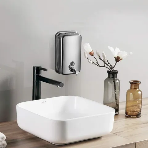 Bình Đựng Nước Rửa Tay Inox 500ML - Thiết Kế Sang Trọng, Tiện Lợi Cho Nhà Bếp và Nhà Tắm, Thích Hợp Tại Công Cộng và Gia Đình