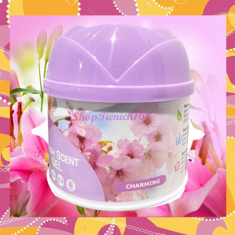 Sáp Thơm Phòng Hando 87g - Khử Mùi và Mang Hương Hoa Quả Tự Nhiên, Thoáng Mát Cho Không Gian Sống