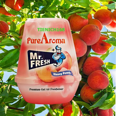 Sáp Thơm Khử Mùi Mr.fresh 220g - Hương Mộc Lan, Dứa, Nho, Đào - Thiên Nhiên, An Toàn, Đuổi Muỗi, Thơm Phòng, Trang Trí