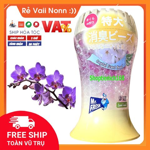 Sáp Thơm Phòng Khử Mùi Mr.Fresh 300g - Hương Jeans, Rose, Lacoste, Charming Brut - Trang Trí và Thư Giãn Thiên Nhiên