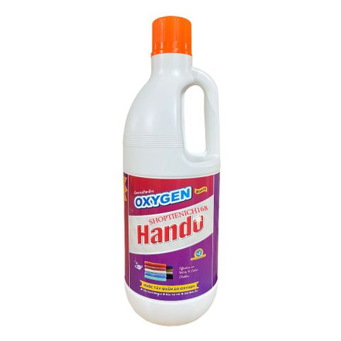 Nước tẩy trắng quần áo OXYGEN 1L - Sản phẩm tẩy rửa mạnh, an toàn cho đồ len và đồ màu, giúp quần áo luôn sạch sẽ và sáng bóng