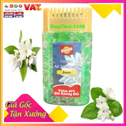 Hộp Sáp Thơm Khử Mùi Cao Cấp Hando 150g - Hương Hoa Tự Nhiên, Thiết Kế Xinh Xắn, Phù Hợp Cho Ô Tô, Phòng Khách, Phòng Ngủ