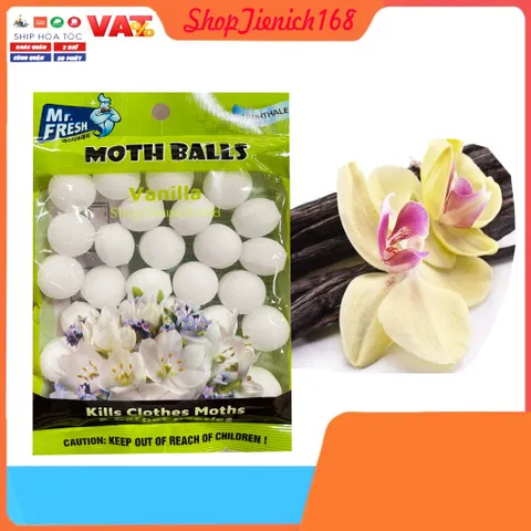 Túi Thơm Long Não Mr.Fresh Hương Chanh 120g - Khử Mùi Hiệu Quả, Đuổi Gián Thích Hợp cho Tủ Quần Áo và Nhà Vệ Sinh