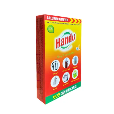 Bột Tẩy Cặn Vôi Canxi Hando - Giúp Ấm Đun Nước, Bình Nóng Lạnh Sạch Sẽ, Bảo Vệ Sức Khỏe Gia Đình 250g