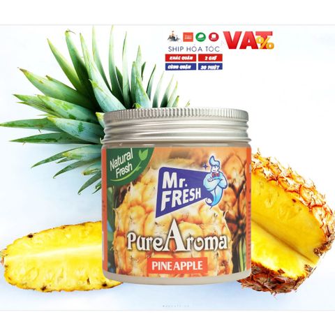 Combo 4 Hộp Sáp Thơm Khử Mùi Pure Aroma 230g - Hương Đào, Dứa, Vani, Black Ice Cho Không Gian Tươi Mát Hàng Ngày
