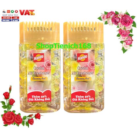 Sáp Thơm Khử Mùi Cao Cấp Hando 150g - Nhiều Hương Hoa Tự Nhiên, An Toàn Cho Không Gian Nhà Bạn