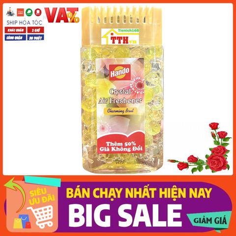 Sáp Thơm Khử Mùi Cao Cấp Hando 150g - Nhiều Hương Hoa Tự Nhiên, An Toàn Cho Không Gian Nhà Bạn