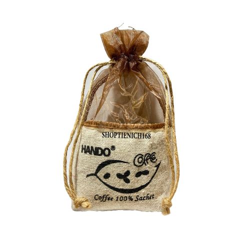 Túi thơm hạt cà phê nguyên chất 100g - Khử mùi xe ô tô, tủ quần áo, phòng khách, phòng bếp, cải thiện không khí tự nhiên