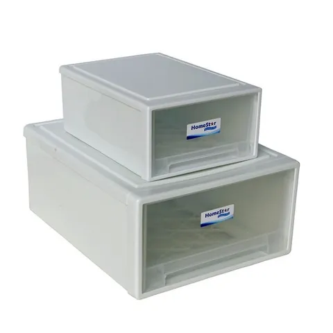 Hộp Đựng Giày Xếp Tầng Homestar Size L - Ngăn Kéo Nhựa PP Đa Năng, Bảo Quản Đồ Đạc Gọn Gàng, Sang Trọng