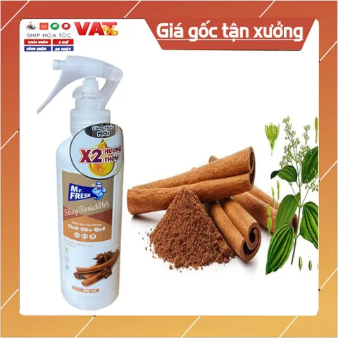 Nước Hoa Xịt Phòng Khử Mùi Mr.Fresh 200ml - Hương Hoa Hồng Tự Nhiên, Khử Mùi Hiệu Quả Cho Nhà Cửa Và Xe Hơi
