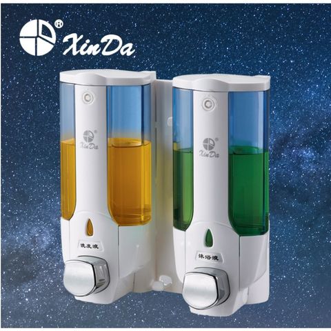 Bình đựng nước rửa tay treo tường Xinda ZYQ138 - Thiết kế hiện đại, tiện lợi cho gia đình và trẻ nhỏ, trang trí phòng tắm sang trọng.