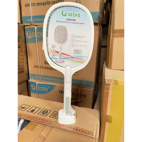 Vợt Muỗi Đèn Bắt Muỗi 2 trong 1 - An Toàn, Pin Sạc Đưa Vào USB, Thiết Kế Bền Bỉ, Đèn Led Tím Thu Hút, An Tâm Sử Dụng