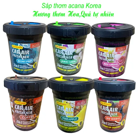 Sáp thơm cao cấp Acana 130g - Hương thiên nhiên thơm mát cho xe ô tô, phòng ngủ, tủ quần áo - Xuất xứ Hàn Quốc