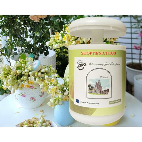 Sáp Thơm Khử Mùi GoldenKing Charming Perfume 240g - Nhiều Hương Dẫn, Lưu Hương Tự Nhiên cho Phòng Ngủ, Ô Tô, Nhà Bếp