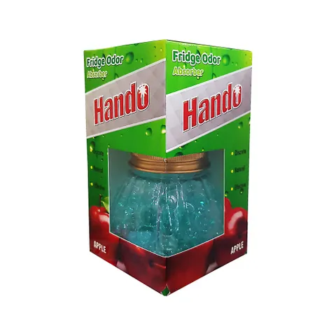 Sáp thơm khử mùi tủ lạnh Hando 160g - Hương Chanh Tươi, Sáp Khử Mùi Tủ Lạnh Thơm Mát Lâu Dài, Giải Pháp Khử Mùi An Toàn