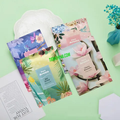 Túi Thơm Giấy Khô Treo Tủ Quần Áo Hương Tuberose - Khử Mùi & Tỏa Hương Quyến Rũ Cho Phòng Khách Và Tủ Giày