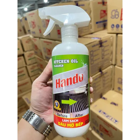 Chai Xịt Tẩy Dầu Mỡ Bếp 400ml - Viên Nén Siêu Sạch Nhật Bản cho Bếp Gas, Lò Nướng, Xoong Nồi - Giải Pháp Vệ Sinh Hiệu Quả