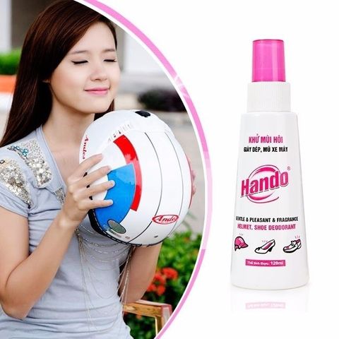 Bộ 3 chai xịt khử mùi hôi giày dép và mũ bảo hiểm Hando TI315 - Giữ cho giày dép luôn thơm tho và sạch sẽ, ngừa vi khuẩn hiệu quả.