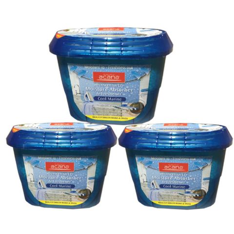 Bộ 6 Hộp Hút Ẩm Gió Biển Acana 290g - Khử Mùi, Chống Nấm Mốc, Phù Hợp Với Thời Tiết Nóng Ẩm Việt Nam