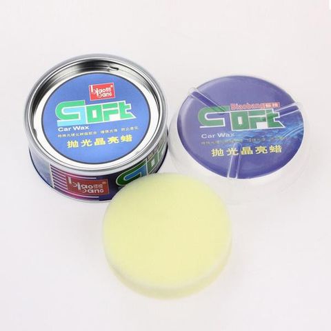 Sáp Đánh Bóng Phục Hồi Sơn Ô Tô Xe Máy - Duy Trì Độ Bóng Và Bảo Vệ Sơn, Dễ Sử Dụng Với Miếng Mút Kèm Theo
